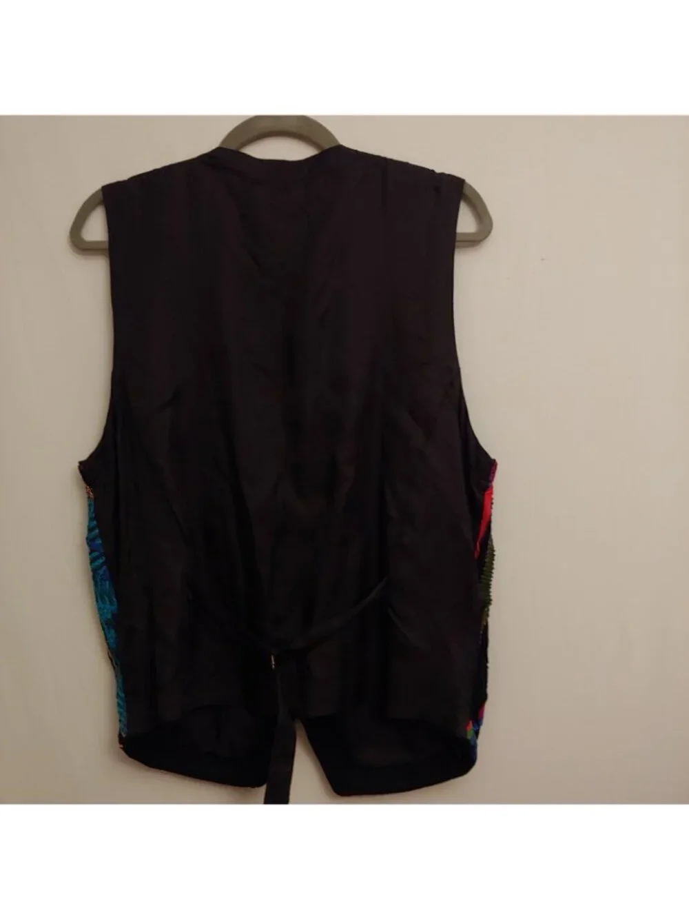 Coogi Womens Sweater Vest Colorful 3D Knit Mercerized Cotton 90s Hip Hop S - Picture 8 of 13